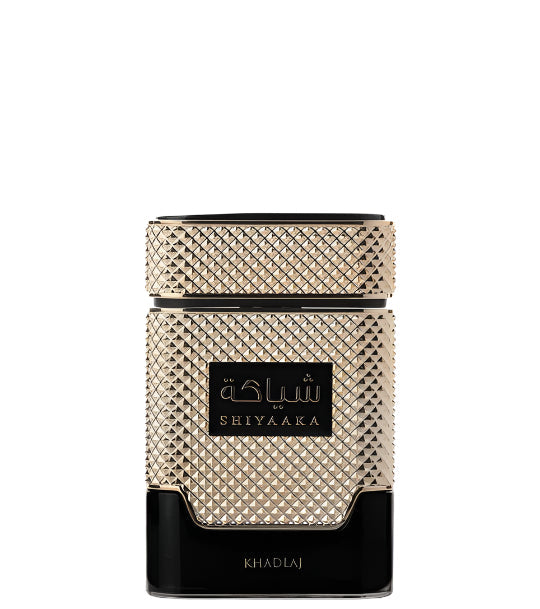 Shiyaaka Gold Khadlaj 100ml EDP bottle for Arabic perfume wholesale