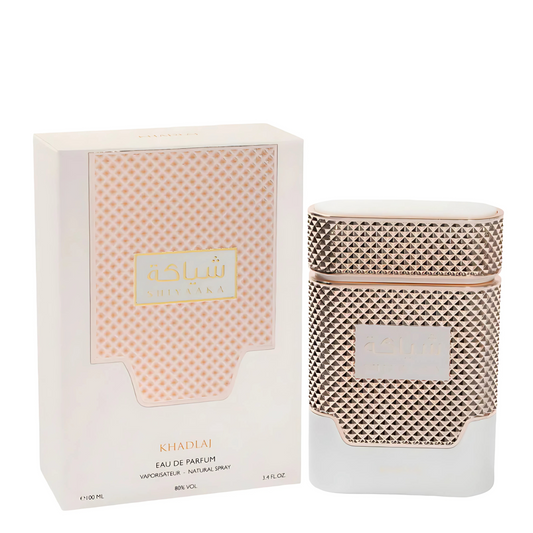 Shiyaaka White Rose Khadlaj 100ml EDP bottle for wholesale UK suppliers