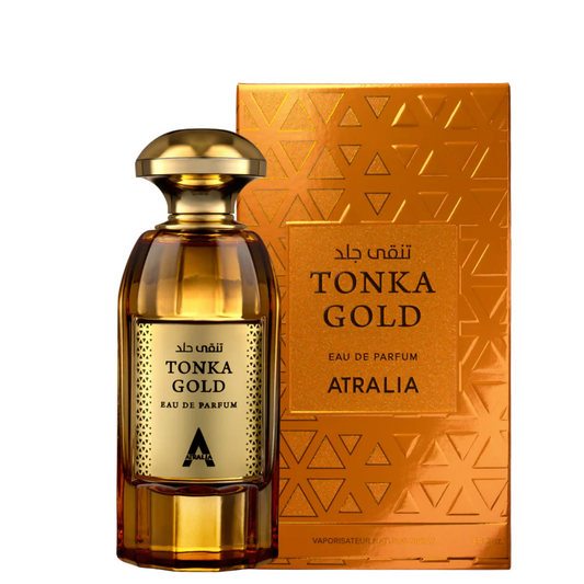 Tonka Gold Perfume 100ml EDP Atralia Bottle with Box
