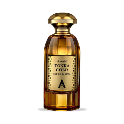 Tonka Gold Perfume 100ml EDP Atralia luxury bottle