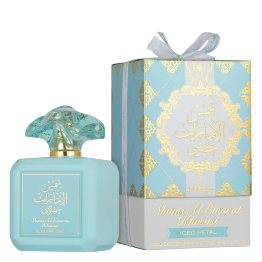Shams Al Emarat Khususi Iced Petal Perfume 100ml EDP Ard Al Zaafaran