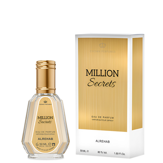 Million Secrets Perfume 50ml EDP Al Rehab x12