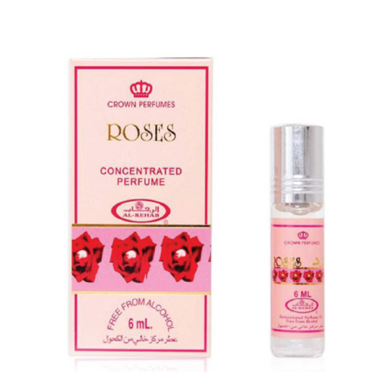Roses 6ml Perfume Oil Al Rehab x6