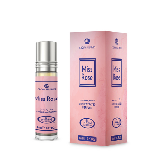 Miss Rose 6ml Perfume Oil Al Rehab x6