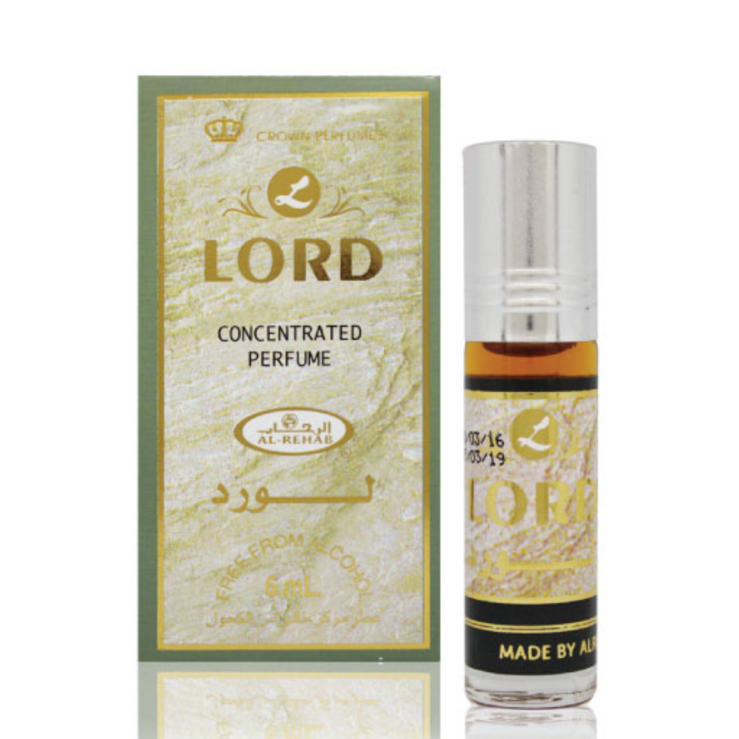 Lord 6ml Perfume Oil Al Rehab x6