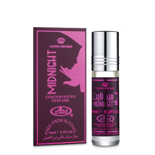 Midnight 6ml Perfume Oil Al Rehab x6