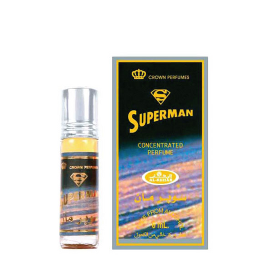 Superman 6ml Perfume Oil Al Rehab x6
