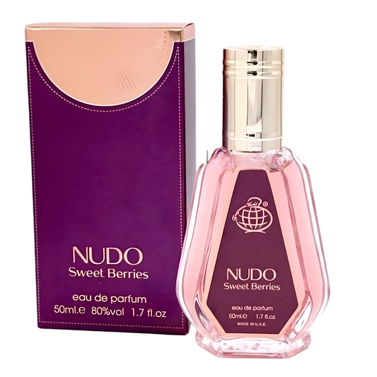 Nudo Sweet Berries Perfume 50ml EDP Fragrance World x12