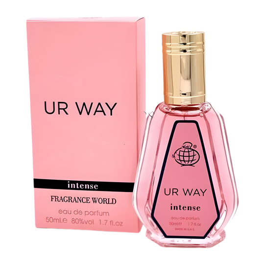 Ur Way Intense Perfume 50ml EDP Fragrance World x12