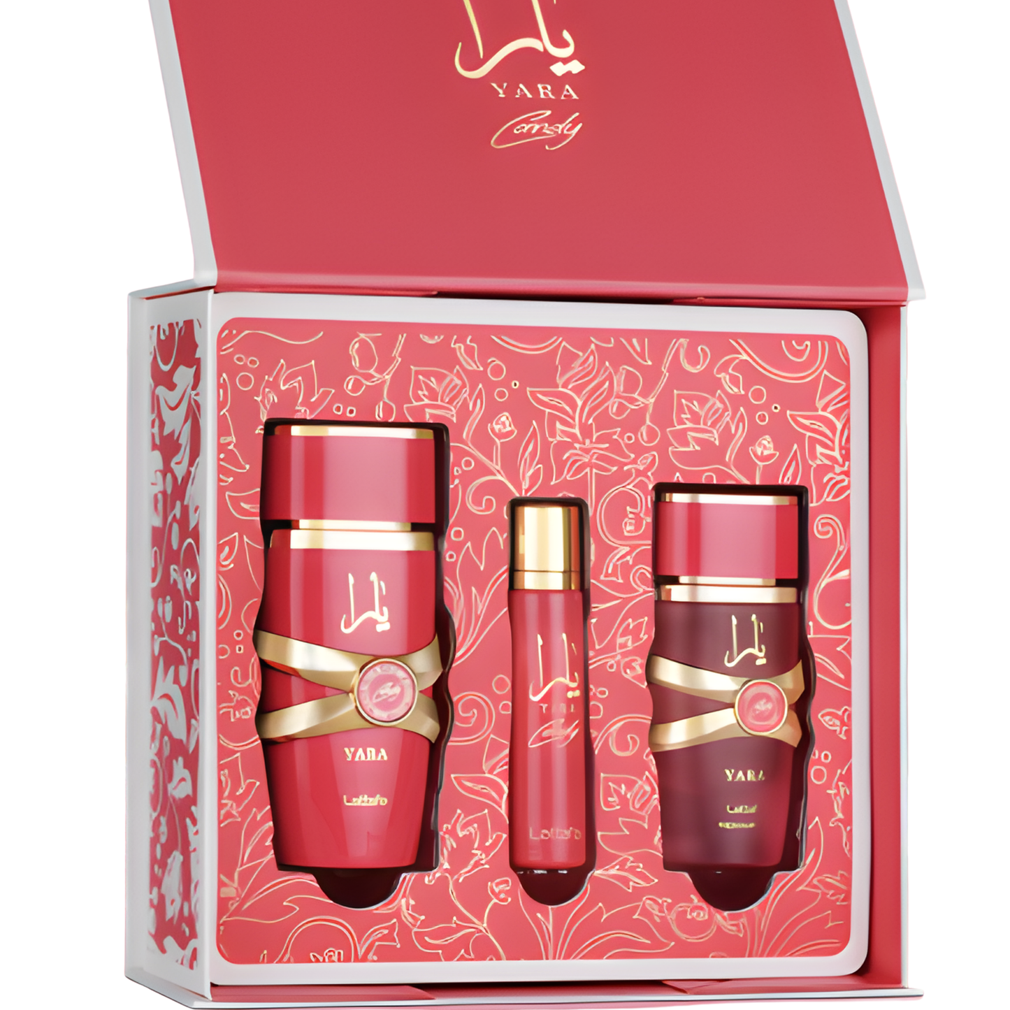 Yara Candy Perfume 3pcs Gift Set Lattafa