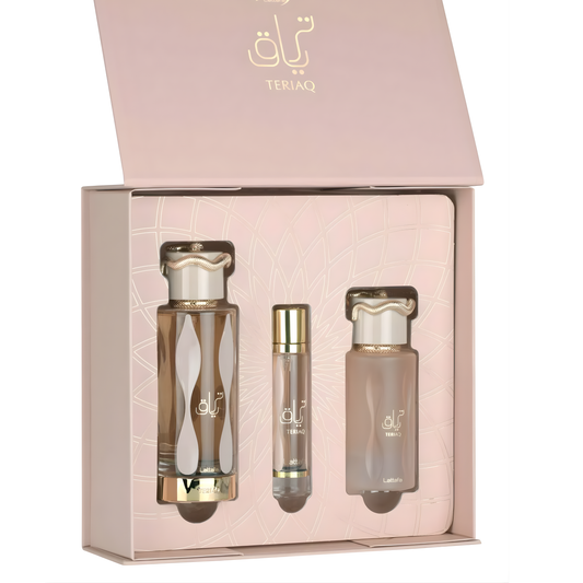 Teriaq Perfume 3pcs Gift Set Lattafa